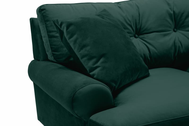 Andrew Soffgrupp 3+2+1 Sammet - Grön - Möbler - Vardagsrum - Soffgrupper - Howard soffgrupp