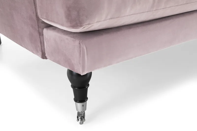 Andrew Soffgrupp 3+2+1 Sammet - Lila - Möbler - Vardagsrum - Soffgrupper - Howard soffgrupp