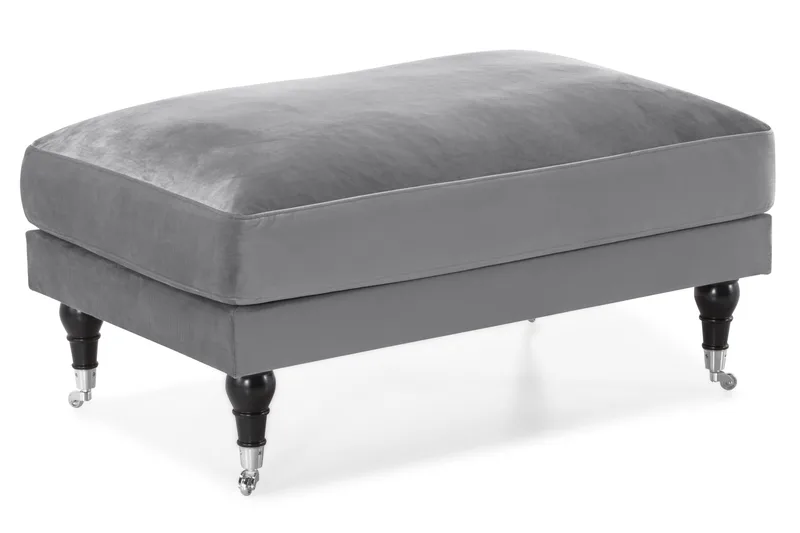 Andrew Soffgrupp 3+2+1 Sammet - Ljusgrå - Möbler - Vardagsrum - Soffgrupper - Howard soffgrupp