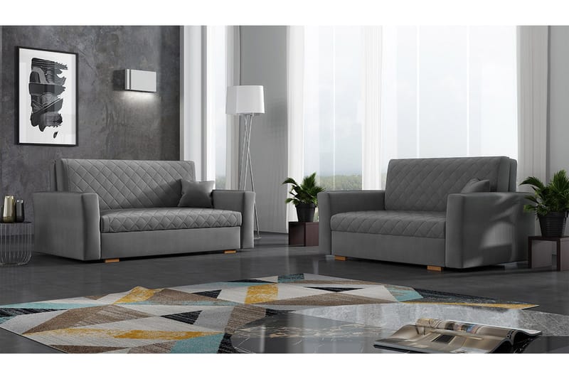 Bensbyn Soffgrupp - Grå - Möbler - Vardagsrum - Soffgrupper