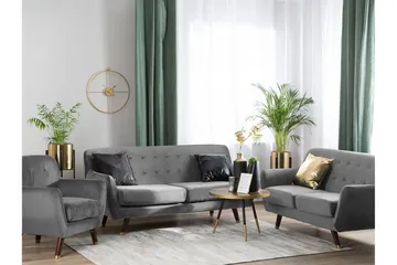 Bodo Soffgrupp 2-Sits+3-Sits+Fåtölj - Trä/Natur - Möbler - Vardagsrum - Soffgrupper