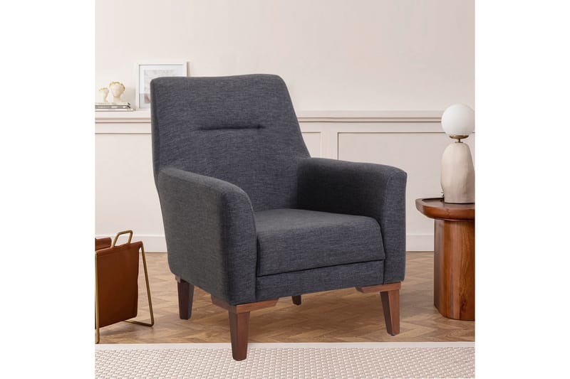 Casavilla Soffgrupp 3-sits Soffa + Fåtölj Antracit - Möbler - Vardagsrum - Soffgrupper