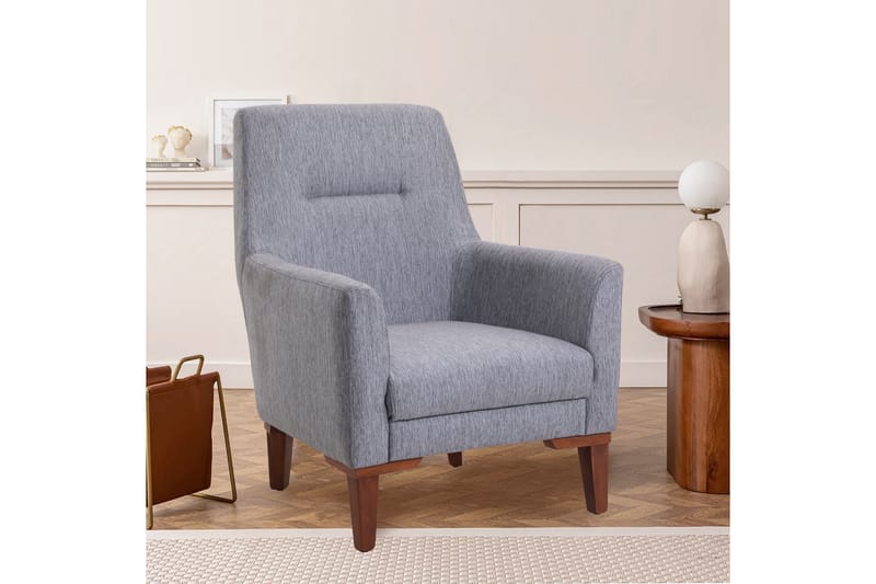 Casavilla Soffgrupp 3-sits Soffa + Fåtölj Grå - Möbler - Vardagsrum - Soffgrupper