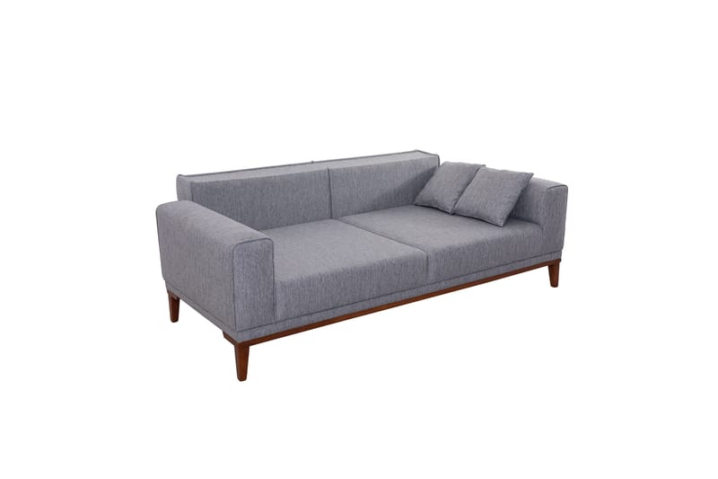 Casavilla Soffgrupp 3-sits Soffa + Fåtölj Grå - Möbler - Vardagsrum - Soffgrupper