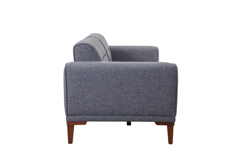 Casavilla Soffgrupp 3-sits Soffa + Fåtölj Mörkgrå - Möbler - Vardagsrum - Soffgrupper