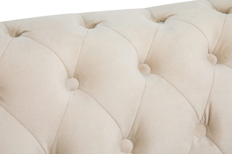 CHESTERFIELD LUX Soffgrupp 2-sits+Fåtölj+Fotpall Sammet - Möbler - Vardagsrum - Soffgrupper - Howard soffgrupp