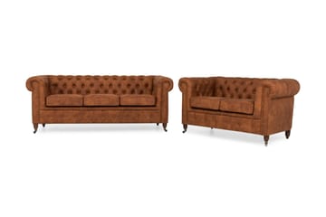 CHESTERFIELD LUX Soffgrupp 3-sits+2-sits