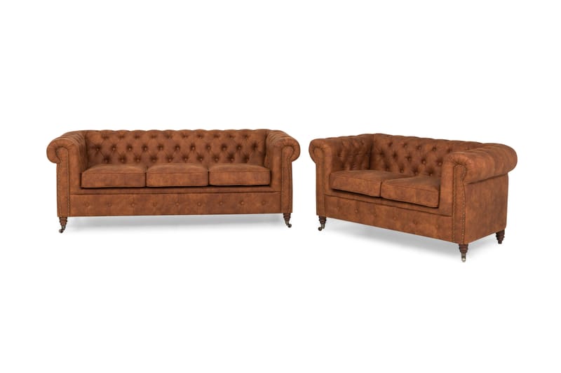 CHESTERFIELD LUX Soffgrupp 3-sits+2-sits - Chesterfield soffgrupp - Soffgrupper