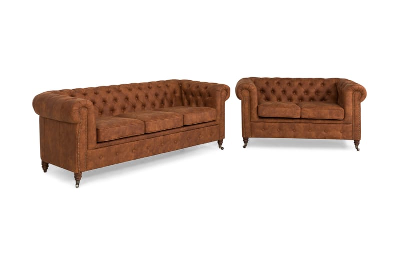 CHESTERFIELD LUX Soffgrupp 3-sits+2-sits - Chesterfield soffgrupp - Soffgrupper