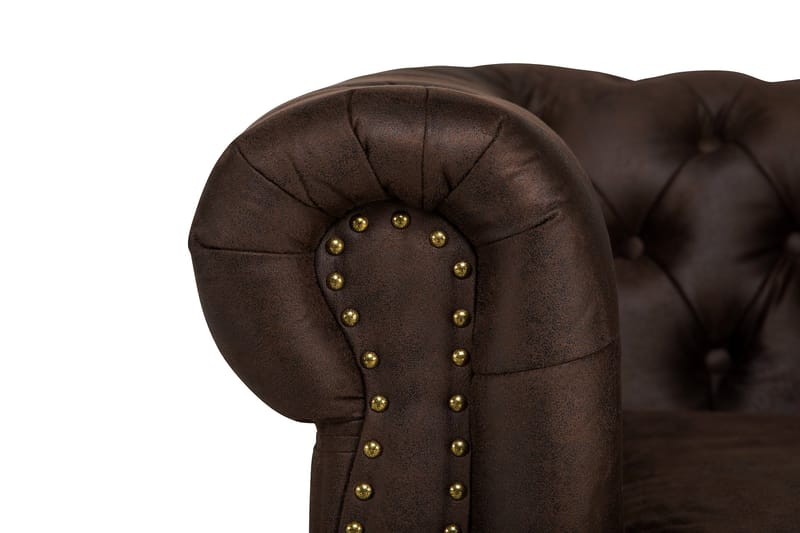 CHESTERFIELD LUX Soffgrupp 3-sits+2-sits+Fåtölj+Fotpall - Howard soffgrupp - Soffgrupper