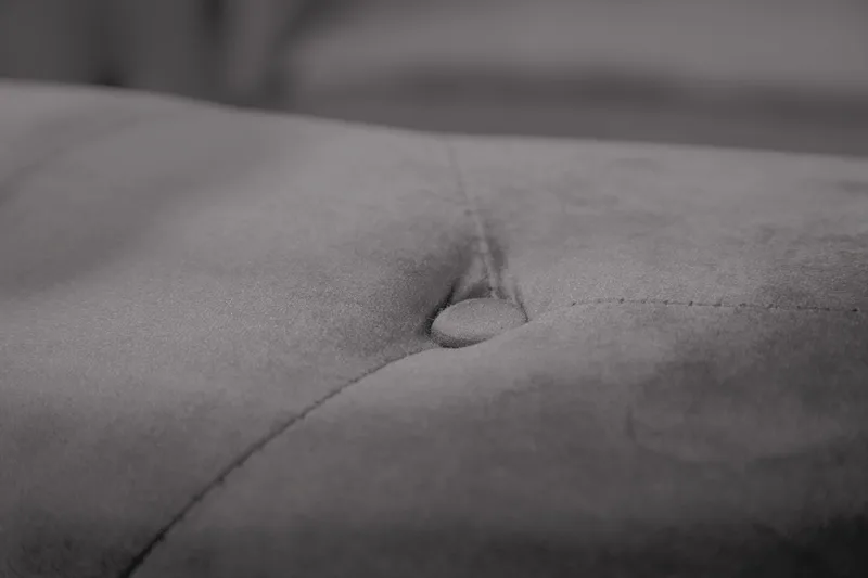 Chesterfield Lyx Soffgrupp 2-sits+Fåtölj Sammet - Mörkgrå - Möbler - Vardagsrum - Soffgrupper - Chesterfield soffgrupp