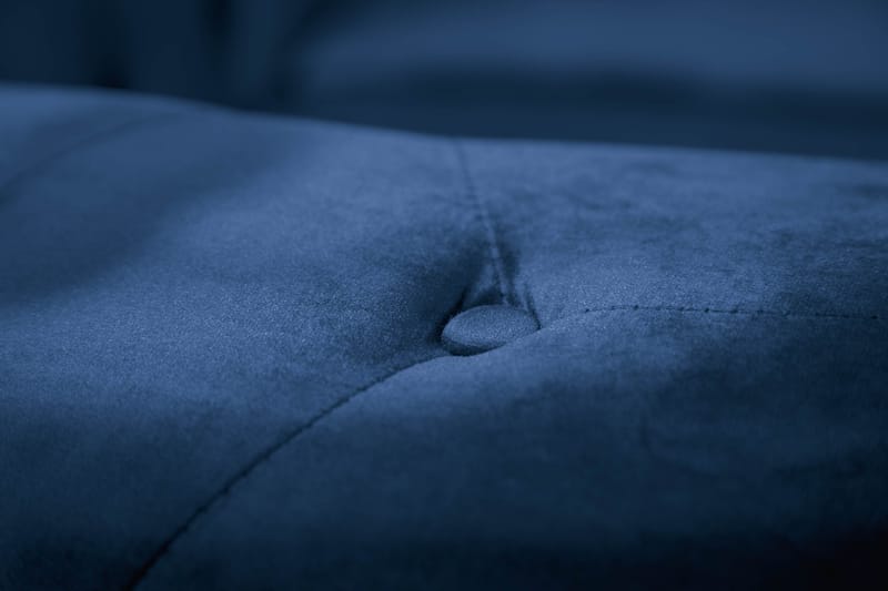 Chesterfield Lyx Soffgrupp 3+2+1 i Sammet - Mörklblå / Blå - Möbler - Vardagsrum - Soffgrupper - Chesterfield soffgrupp