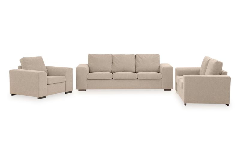 CONNECT Soffgrupp 3-sits+2-sits+Fåtölj - Soffgrupp 3 2 1 - Soffgrupper