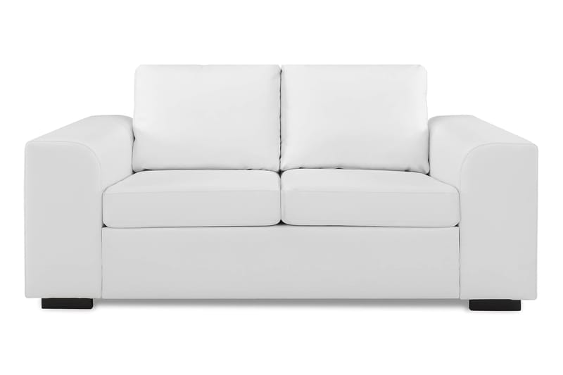 CONNECT Soffgrupp 3-sits+2-sits+Fåtölj+Fotpall 70 Vit - Möbler - Vardagsrum - Soffgrupper