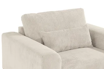 Copenhagen Soffgrupp 3-sits + 2-sits Soffa + Fåtölj + Fotpall i Manchester - Beige - Möbler - Vardagsrum - Soffgrupper