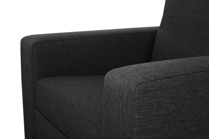Crazy Soffgrupp 2-sits Soffa + Fåtölj i Tyg - Mörkgrå - Möbler - Vardagsrum - Soffgrupper
