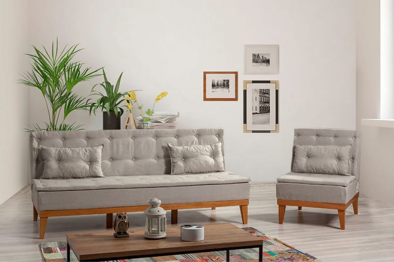 Fuoco Soffgrupp - Cream - Möbler - Vardagsrum - Soffgrupper