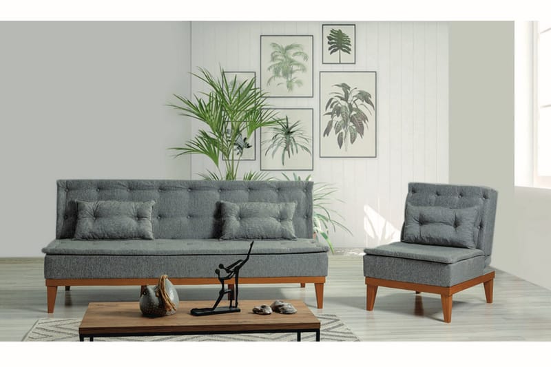 Fuoco Soffgrupp - Mörkgrå - Möbler - Vardagsrum - Soffgrupper