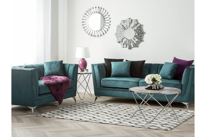 Gaula Soffgrupp 2-Sits+3-Sits - Blå - Möbler - Vardagsrum - Soffgrupper