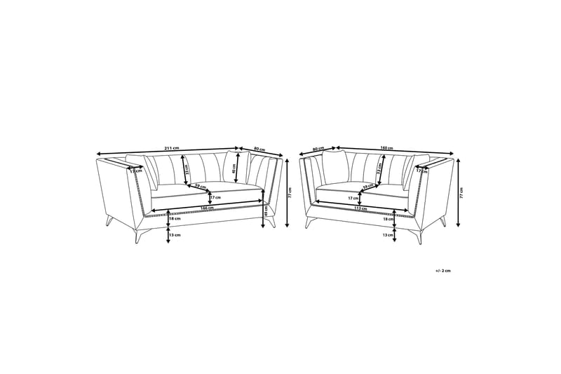 GAULA Soffgrupp 2-sits+3-sits - Möbler - Vardagsrum - Soffgrupper