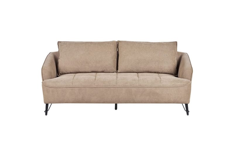 Soffgrupp Hobro Brun/Svart - Brun/Svart - Möbler - Vardagsrum - Soffgrupper