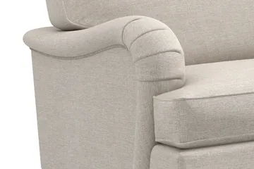 Howard Classic Soffgrupp 3-sits + 2-sits Soffa + Fåtölj + Fotpall i Tyg - Beige - Möbler - Vardagsrum - Soffgrupper - Howard soffgrupp