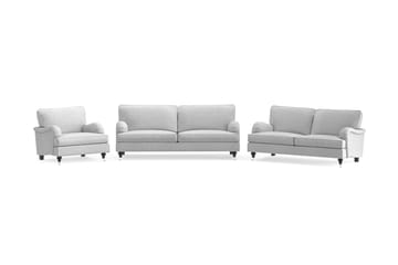 Howard Classic Soffgrupp 3-sits + 2-sits Soffa + Fåtölj i Tyg