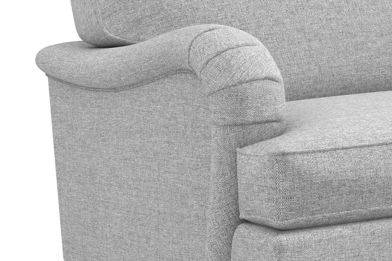 Howard Classic Soffgrupp 3-sits + 2-sits Soffa + Fåtölj i Tyg - Grå - Möbler - Vardagsrum - Soffgrupper - Howard soffgrupp