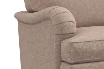 Howard Classic Soffgrupp 3-sits Soffa + Fåtölj i Tyg - Mörkbeige - Möbler - Vardagsrum - Soffgrupper - Howard soffgrupp