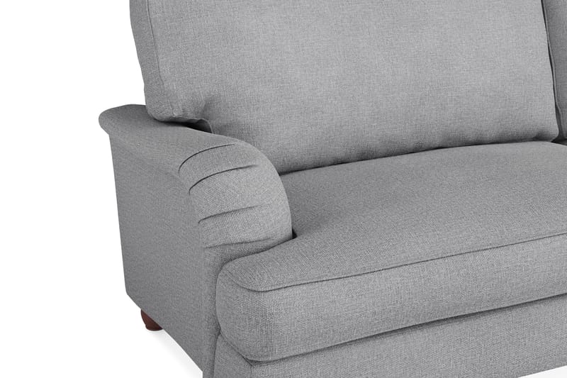 Howard Lyx Soffgrupp 4-sits + 3-sits Soffa + Divanfåtölj i Tyg - Ljusgrå - Möbler - Vardagsrum - Soffgrupper - Howard soffgrupp
