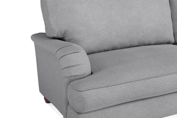 Howard Lyx Soffgrupp 4-sits + 3-sits Soffa + Divanfåtölj i Tyg - Ljusgrå - Möbler - Vardagsrum - Soffgrupper - Howard soffgrupp