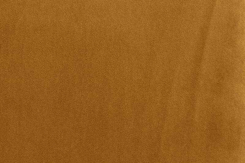 Howard Riviera Soffgrupp 3-sits + 2-sits Soffa + Fåtölj + Fotpall i Sammet - Mörkgul - Möbler - Vardagsrum - Soffgrupper - Howard soffgrupp