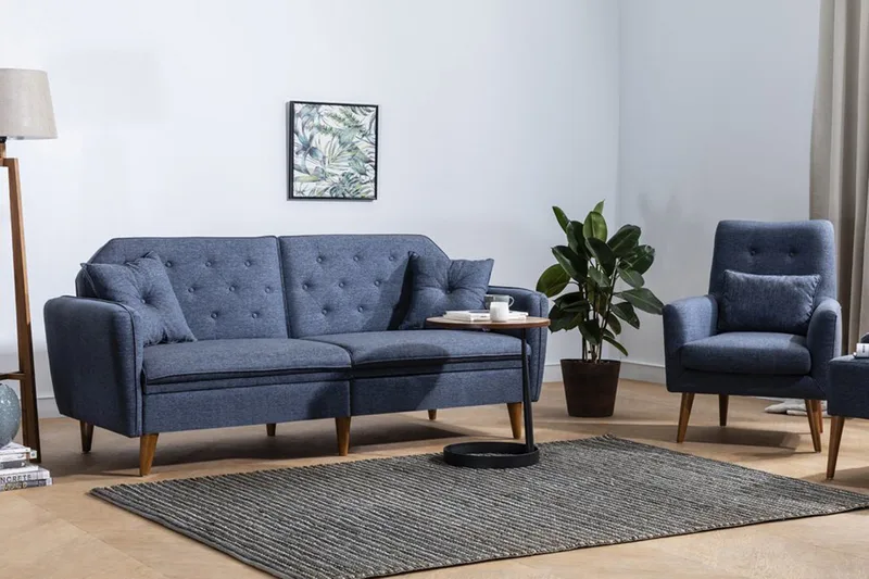 Interlaken Soffgrupp - Mörkblå - Möbler - Vardagsrum - Soffgrupper