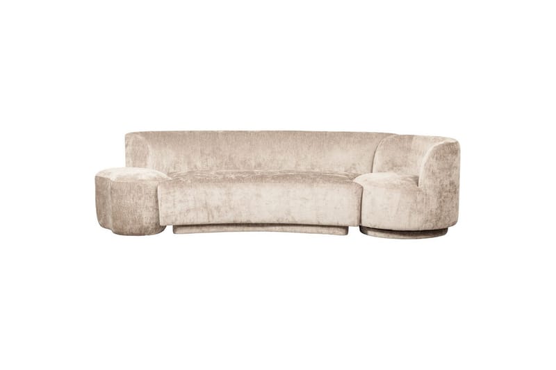 Soffgrupp Kombi-Populär med Pouf - Naturell - Möbler - Vardagsrum - Soffgrupper