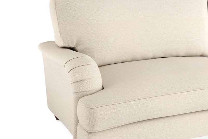 LYNN Soffgrupp Svängd 3-sits+Divan+Fåtölj+Fotpall Beige - Möbler - Vardagsrum - Soffgrupper - Howard soffgrupp