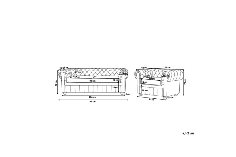 Murtwell Soffgrupp - Beige - Möbler - Vardagsrum - Soffgrupper
