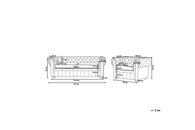 Murtwell Soffgrupp - Beige - Möbler - Vardagsrum - Soffgrupper