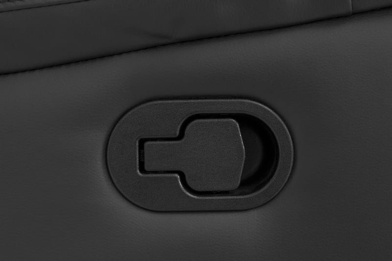 Norbo Soffgrupp 3-sits+2-sits Konstläder - Svart - Möbler - Vardagsrum - Soffgrupper