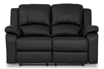 Norbo Soffgrupp 3-sits+2-sits+Fåtölj Konstläder - Svart - Möbler - Vardagsrum - Soffgrupper