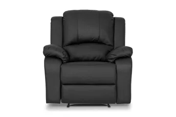 Norbo Soffgrupp 3-sits+2-sits+Fåtölj Konstläder - Svart - Möbler - Vardagsrum - Soffgrupper
