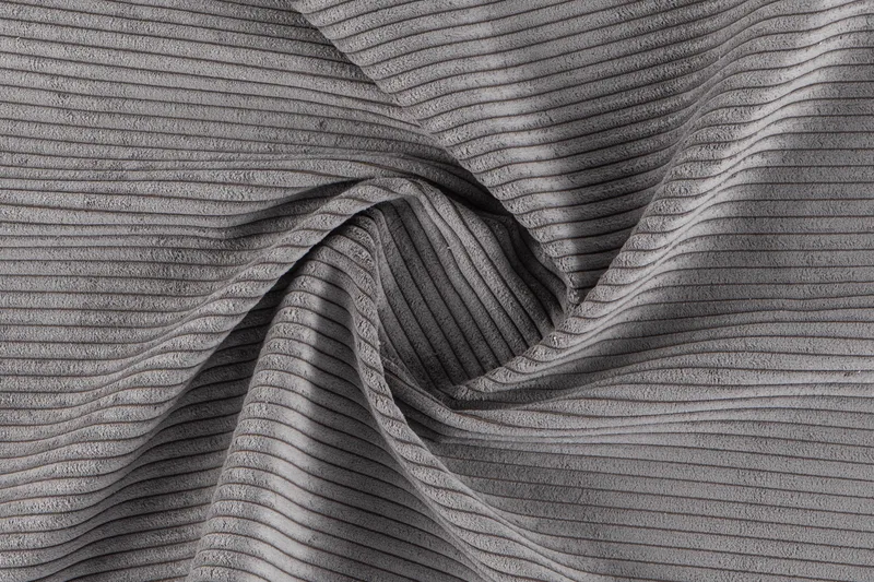 Peppe Soffgrupp 3-sits Soffa + Fåtölj + Fotpall i Manchester - Grå - Möbler - Vardagsrum - Soffgrupper