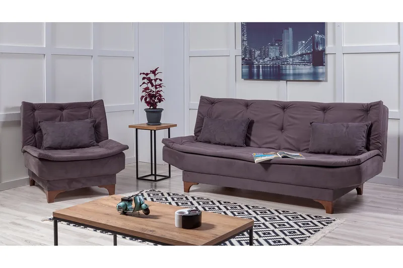 Riversdale Soffgrupp - Antracit - Möbler - Vardagsrum - Soffgrupper