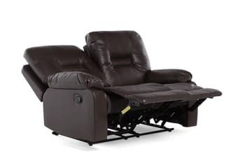 Rovik Soffgrupp 2-Sits+3-Sits+Fåtölj - Brun - Möbler - Vardagsrum - Soffor - Reclinersoffor & Biosoffor