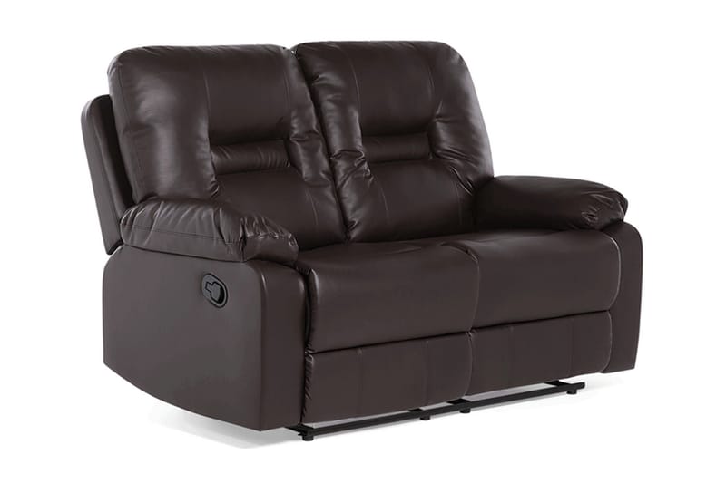 Rovik Soffgrupp 2-Sits+3-Sits+Fåtölj - Brun - Möbler - Vardagsrum - Soffor - Reclinersoffor & Biosoffor