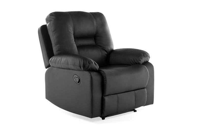 Rovik Soffgrupp 2-Sits+3-Sits+Fåtölj - Svart - Möbler - Vardagsrum - Soffor - Reclinersoffor & Biosoffor