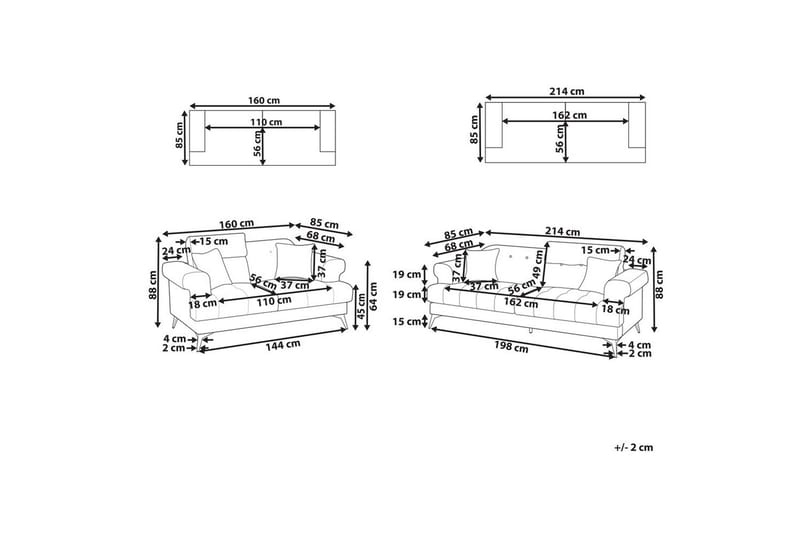 Soffgrupp Skive Beige - Beige - Möbler - Vardagsrum - Soffgrupper