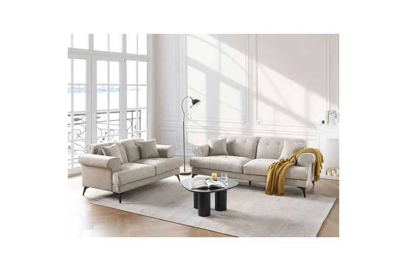 Soffgrupp Skive Beige - Beige - Möbler - Vardagsrum - Soffgrupper