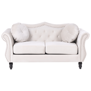 Soffgrupp Skien - Ljusbeige - Möbler - Vardagsrum - Soffgrupper - Chesterfield soffgrupp