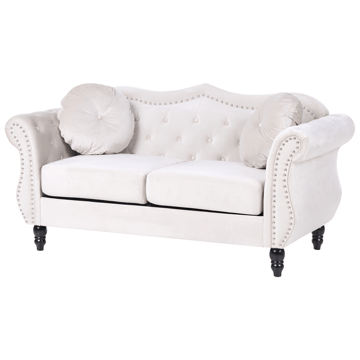 Soffgrupp Skien - Ljusbeige - Möbler - Vardagsrum - Soffgrupper - Chesterfield soffgrupp