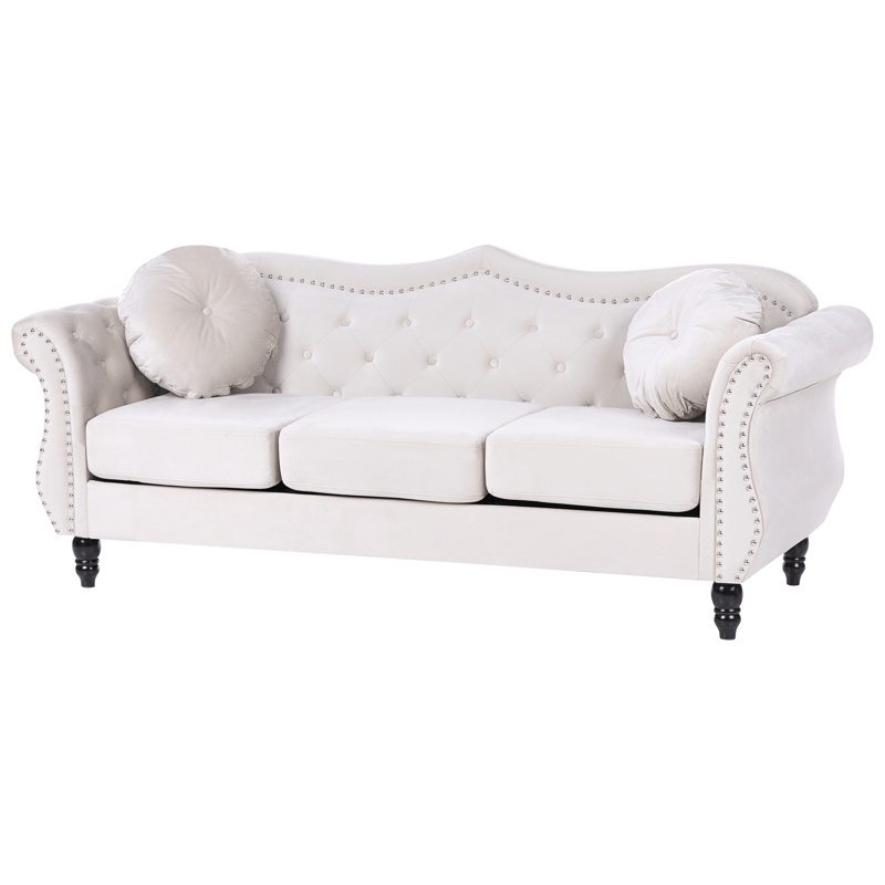 Soffgrupp Skien - Ljusbeige - Möbler - Vardagsrum - Soffgrupper - Chesterfield soffgrupp